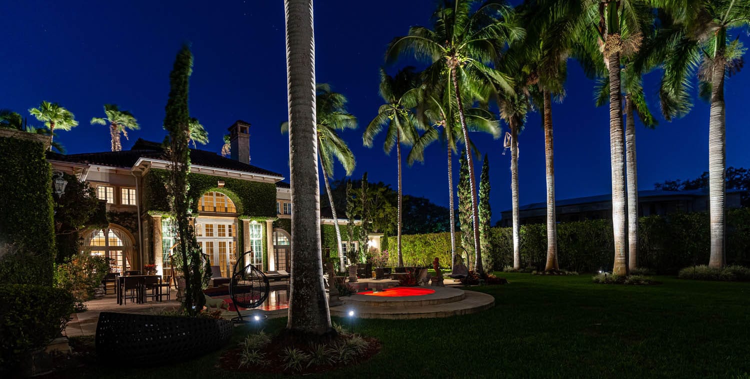 EOS Outdoor Lighting Miami | Landscape Lighting Miami | (305) 692-0720